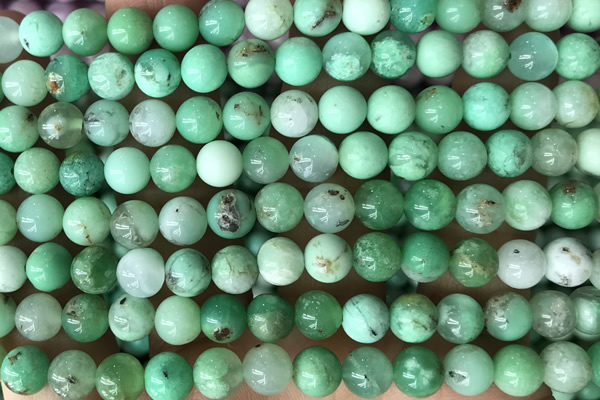 AUST05 15 inches 6mm round Australia chrysoprase gemstone beads