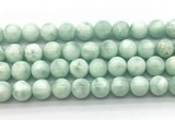 CAS304 15.5 inches 12mm round snowflake angelite gemstone beads