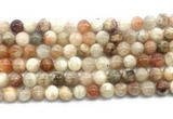 CSS851 15.5 inches 8mm round sunstone beads wholesale