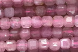 CUBE107 15 inches 2.5mm faceted cube tourmaline gemstone beads