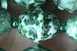 MIXE40 15 inches 9*11mm Qinghai jade gemstone beads