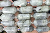 NUGG03 15 inches 12*25mm – 13*28mm faceted nuggets labradorite beads