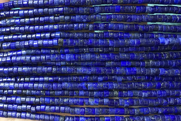 ROND130 15 inches 2*3mm heishi lapis lazuli gemstone beads