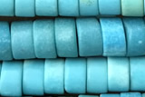 ROND79 15 inches 2*4mm heishi turquoise gemstone beads