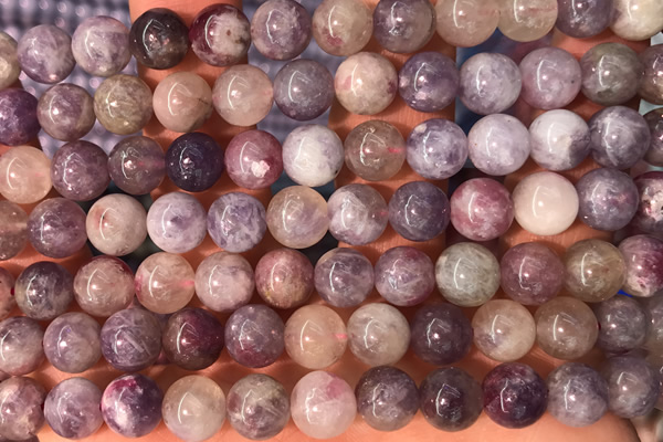 TPUR06 15 inches 8mm round tourmaline gemstone beads