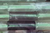 TUBE08 15 inches 4*13mm tube fluorite gemstone beads