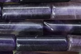 TUBE12 15 inches 4*13mm tube dogtooth amethyst gemstone beads