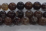 CAA1036 15.5 inches 6mm round dragon veins agate beads wholesale