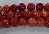 CAA1046 15.5 inches 6mm round dragon veins agate beads wholesale