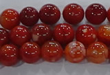 CAA1047 15.5 inches 8mm round dragon veins agate beads wholesale