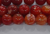 CAA1048 15.5 inches 10mm round dragon veins agate beads wholesale