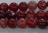 CAA1052 15.5 inches 8mm round dragon veins agate beads wholesale