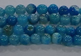 CAA1055 15.5 inches 4mm round dragon veins agate beads wholesale