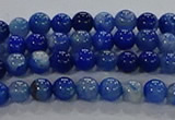 CAA1060 15.5 inches 4mm round dragon veins agate beads wholesale