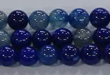 CAA1061 15.5 inches 6mm round dragon veins agate beads wholesale