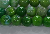 CAA1068 15.5 inches 10mm round dragon veins agate beads wholesale