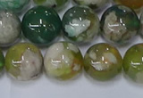 CAA1093 15.5 inches 10mm round sakura agate gemstone beads