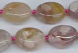 CAA1120 15.5 inches 15*20mm nuggets sakura agate gemstone beads