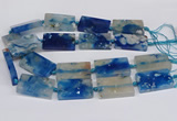 CAA1168 15.5 inches 22*40mm rectangle sakura agate gemstone beads