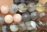 CAA1250 15.5 inches 4mm round Botswana agate beads wholesale