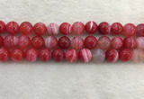 CAA1895 15.5 inches 14mm round banded agate gemstone beads