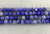 CAA1944 15.5 inches 12mm round banded agate gemstone beads