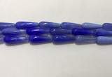 CAA2077 15.5 inches 10*30mm teardrop agate beads wholesale