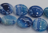 CAA208 15.5 inches 20mm flat round madagascar agate beads