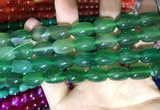 CAA2125 15.5 inches 10*14mm drum agate beads wholesale