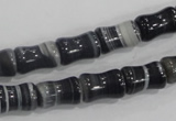 CAA213 15.5 inches 8*13mm bone madagascar agate beads