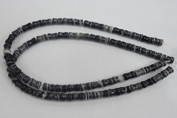 CAA213 15.5 inches 8*13mm bone madagascar agate beads