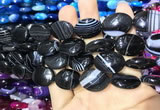 CAA2177 15.5 inches 15*20mm oval banded agate beads wholesale