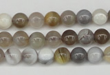 CAA224 15.5 inches 8mm round botswana agate gemstone beads