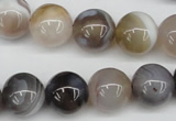 CAA227 15.5 inches 14mm round botswana agate gemstone beads