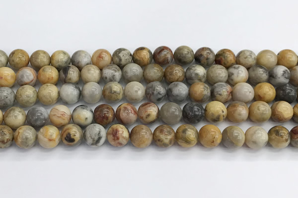 CAA2352 15.5 inches 12mm round crazy lace agate beads wholesale