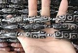 CAA2709 15.5 inches 14*38mm - 16*43mm rice tibetan agate dzi beads