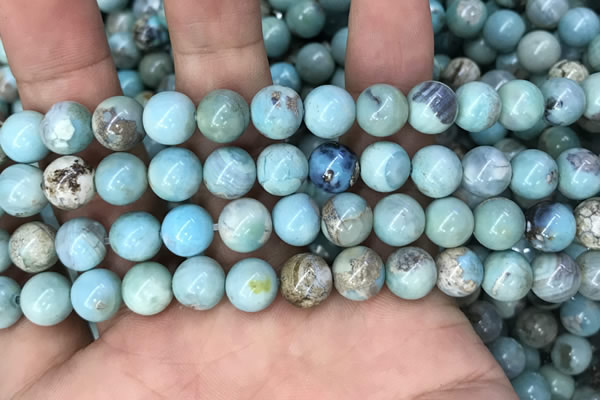 CAA2750 15.5 inches 8mm round agate gemstone beads wholesale