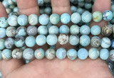 CAA2751 15.5 inches 10mm round agate gemstone beads wholesale