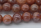 CAA3501 15.5 inches 6mm round AB-color fire agate beads wholesale