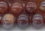 CAA3503 15.5 inches 10mm round AB-color fire agate beads wholesale