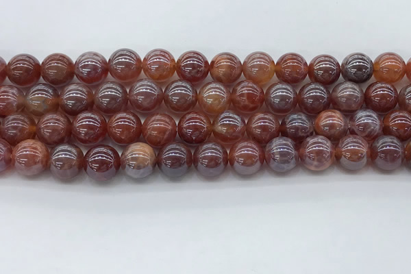 CAA3503 15.5 inches 10mm round AB-color fire agate beads wholesale