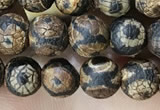 CAA3848 15 inches 6mm round tibetan agate beads wholesale