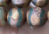 CAA3897 15 inches 10mm round tibetan agate beads wholesale