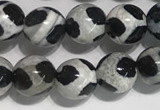 CAA3985 15 inches 6mm round tibetan agate beads wholesale