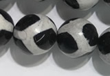 CAA3987 15 inches 10mm round tibetan agate beads wholesale