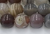 CAA4866 15.5 inches 8mm round Botswana agate beads wholesale