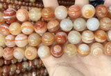 CAA4954 15.5 inches 14mm round Madagascar agate beads wholesale