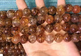 CAA5058 15.5 inches 12mm round dragon veins agate beads wholesale