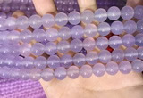 CAA5083 15.5 inches 10mm round purple agate beads wholesale