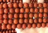 CAA5101 15.5 inches 10mm round red agate gemstone beads